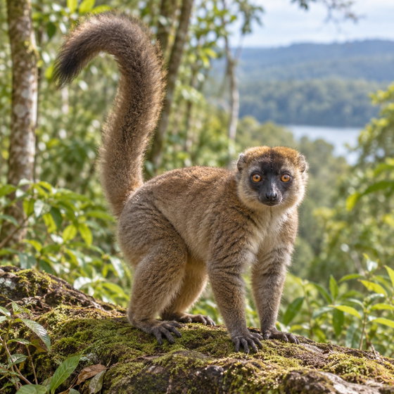common brown lemur