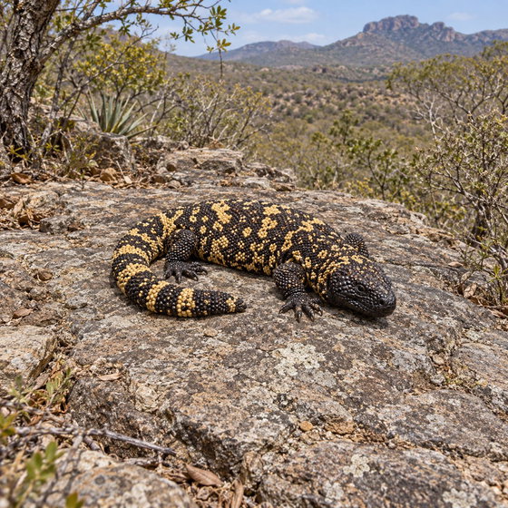 Mexican beaded lizard