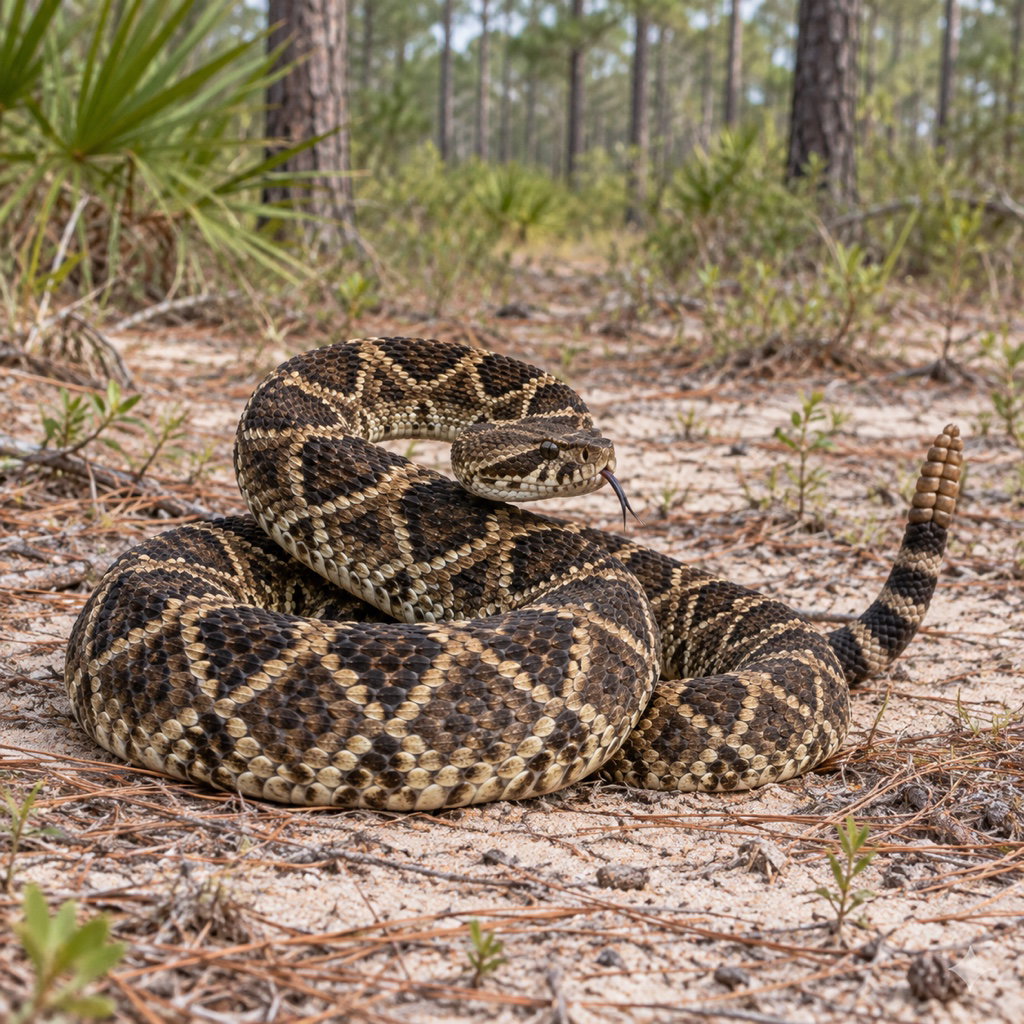 eastern diamondback rattlesnake