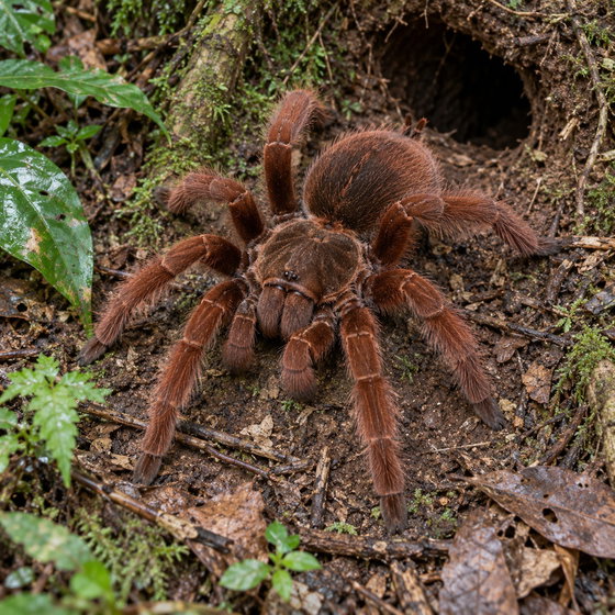 Cameroon red baboon tarantula