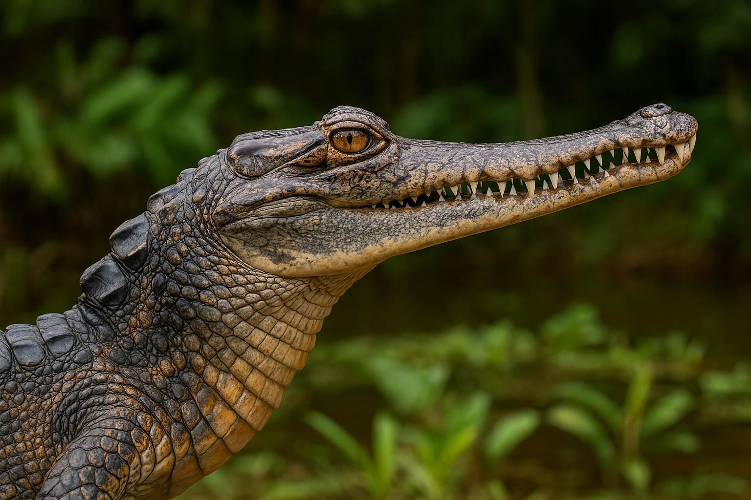 false gharial