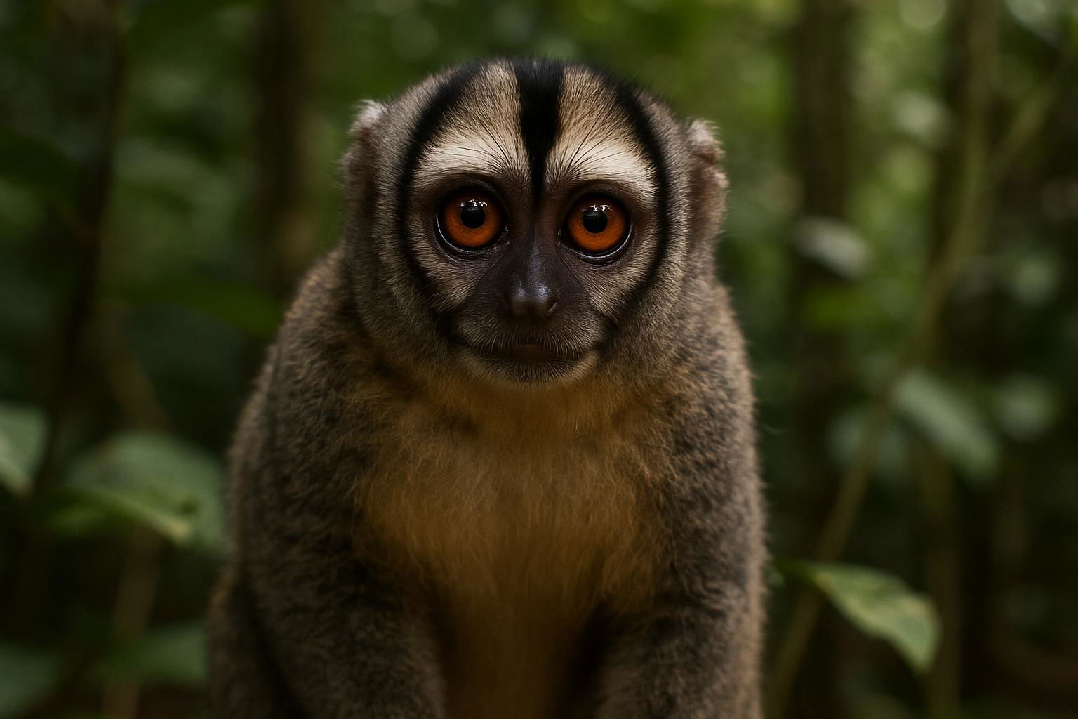 three-striped night monkey