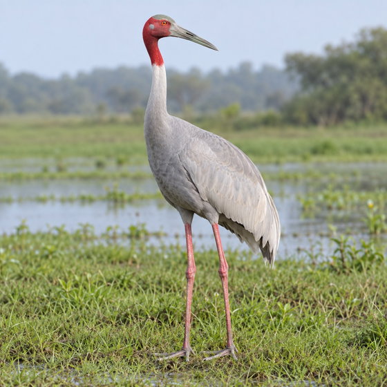 sarus crane