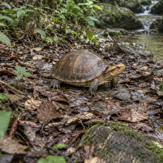Bourret's box turtle