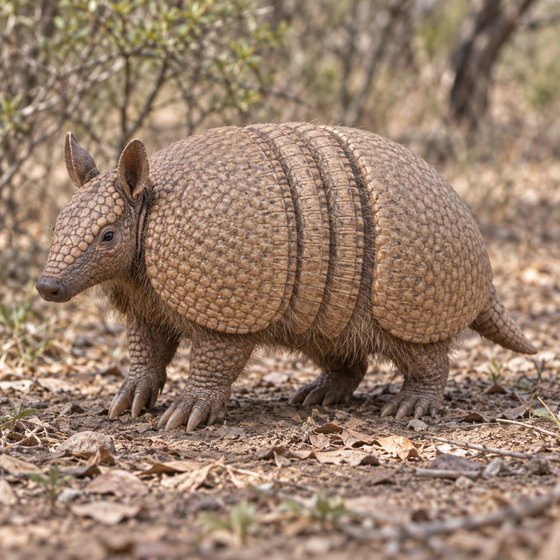 southern three-banded armadillo