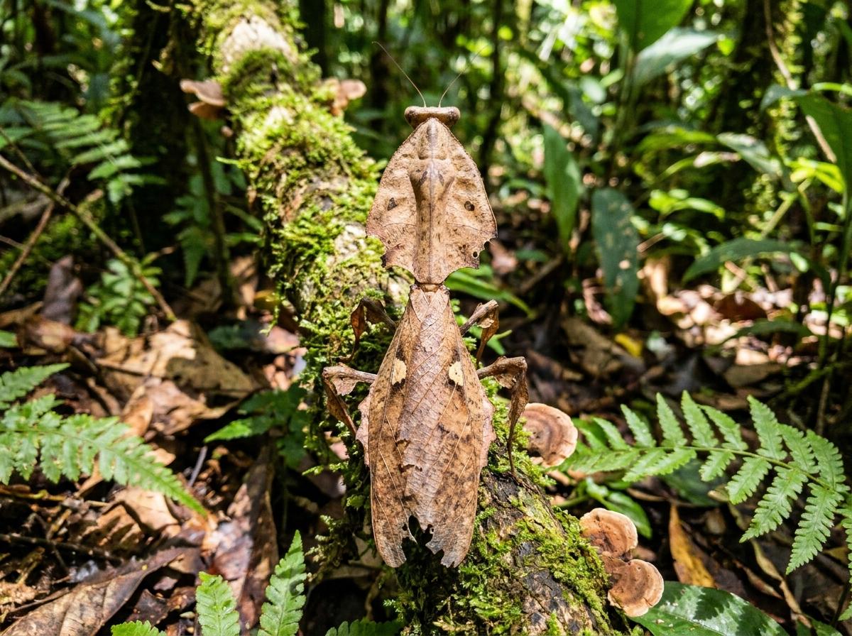 giant dead leaf mantis