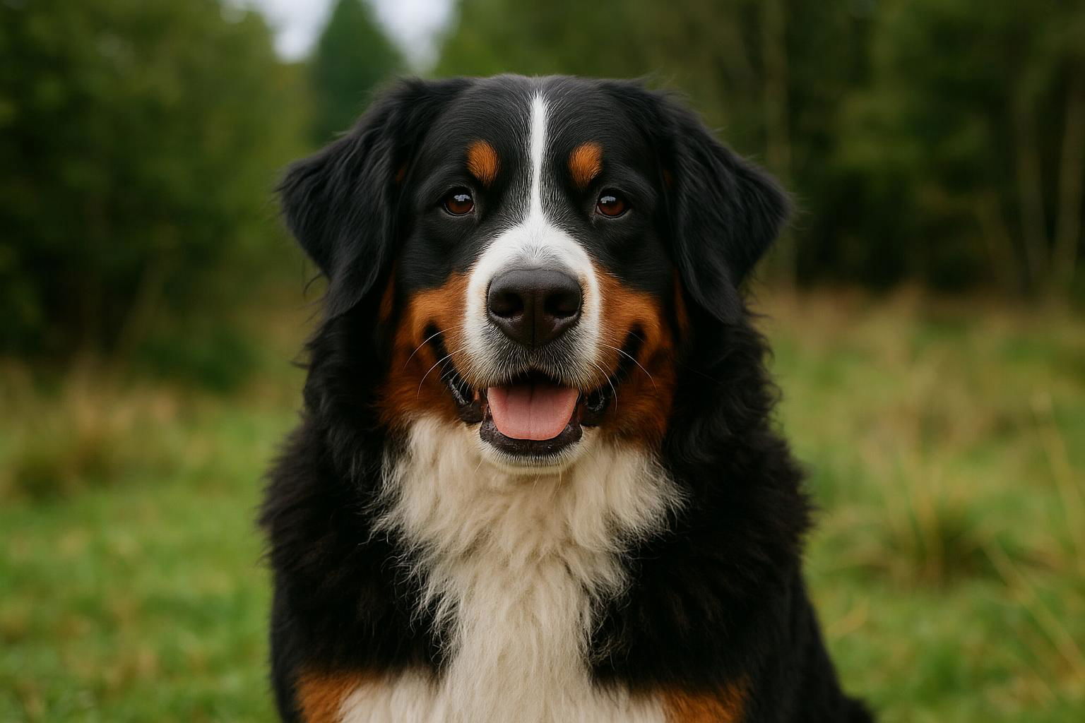 Bernese mountain dog