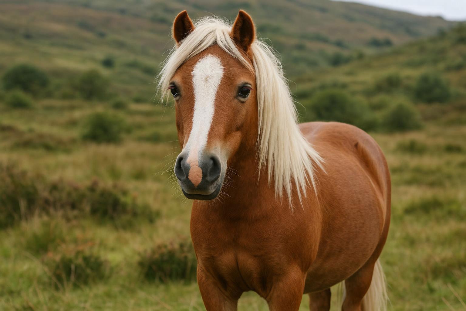 Welsh mountain pony
