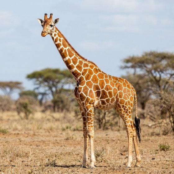 reticulated giraffe