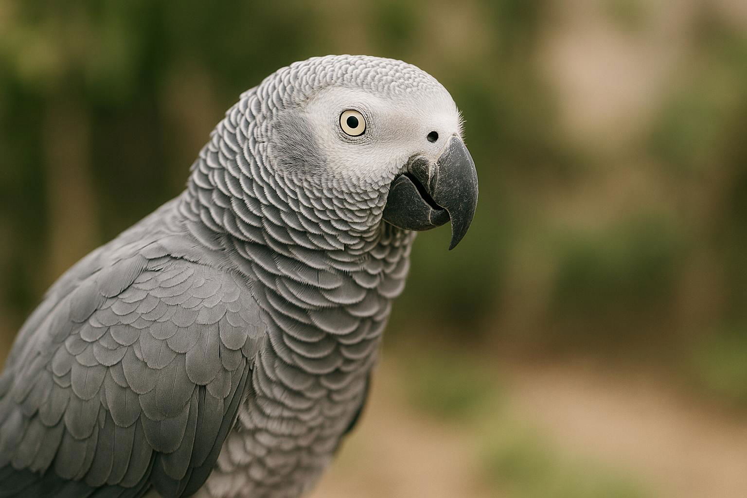 African grey parrot