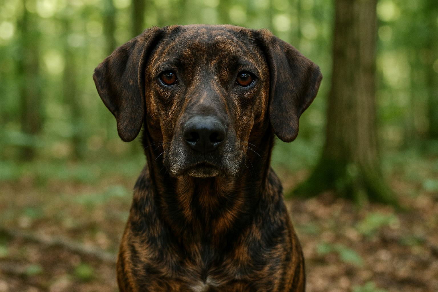 treeing Tennessee brindle