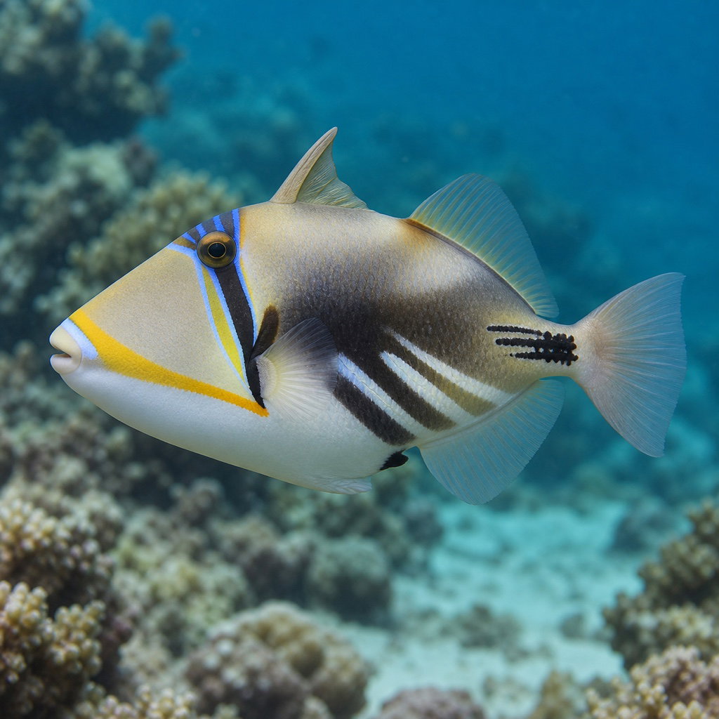 white-banded triggerfish