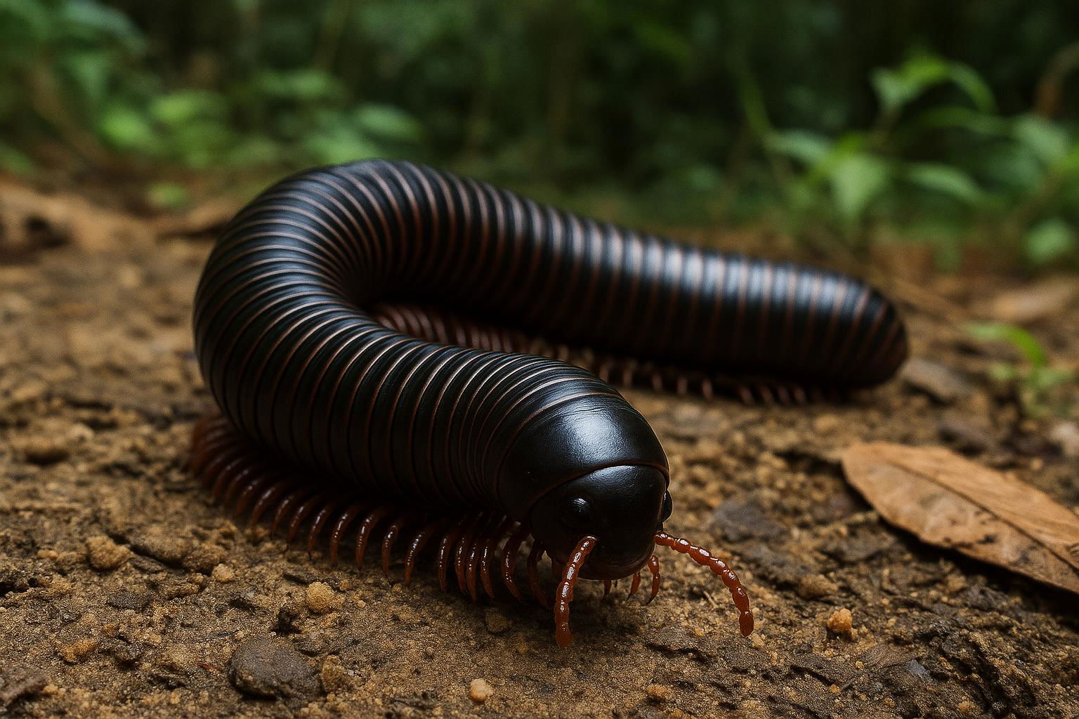 giant African millipede