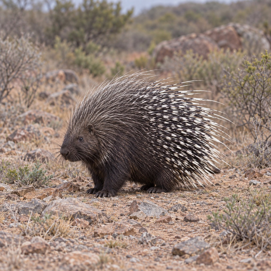 Cape porcupine