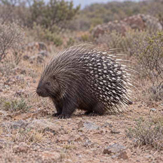Cape porcupine
