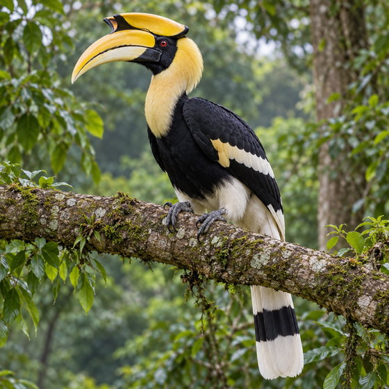 great hornbill