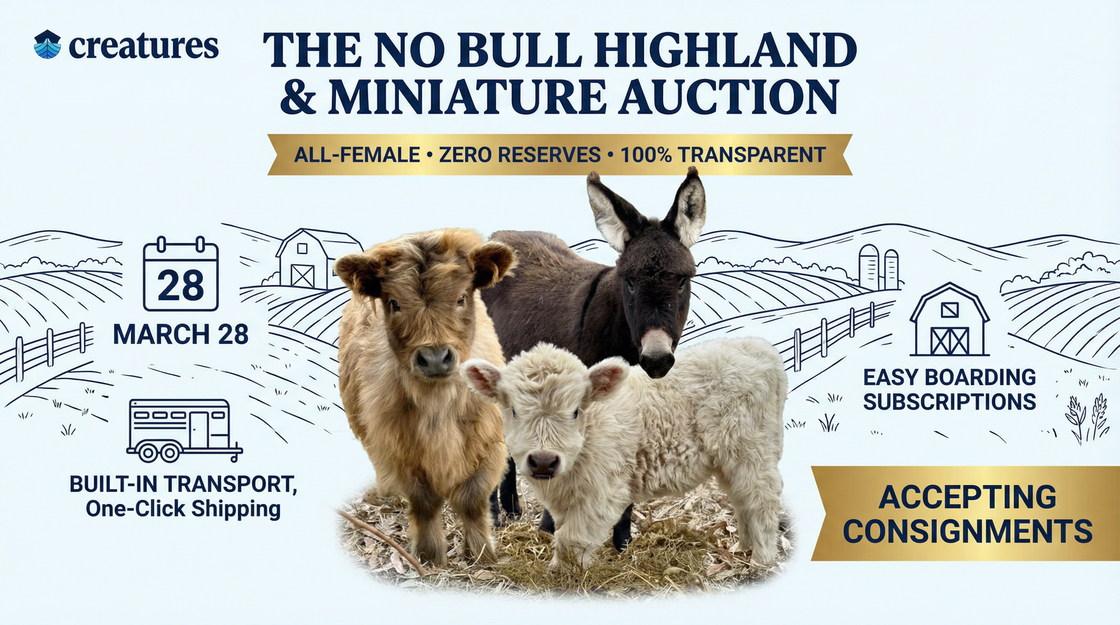 The No Bull Highland & Miniature Auction