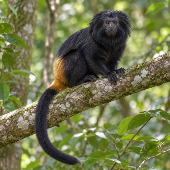 black lion tamarin