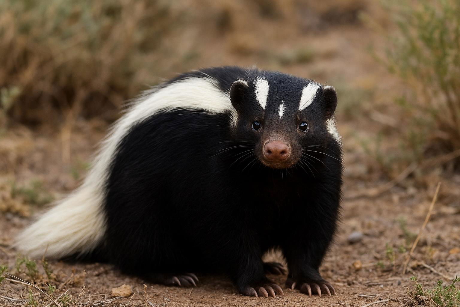 American hog-nosed skunk