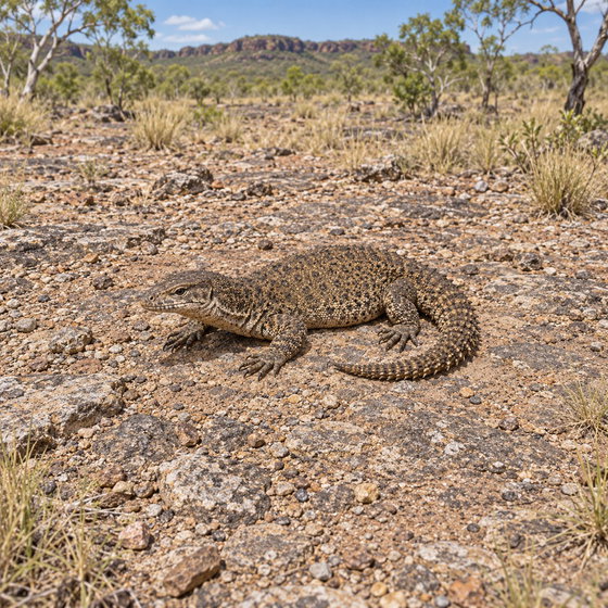 northern blunt-spined monitor