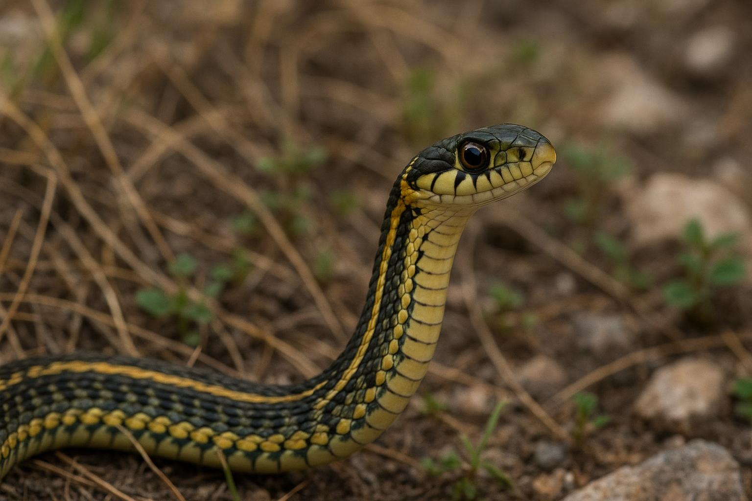 Mexican garter snake