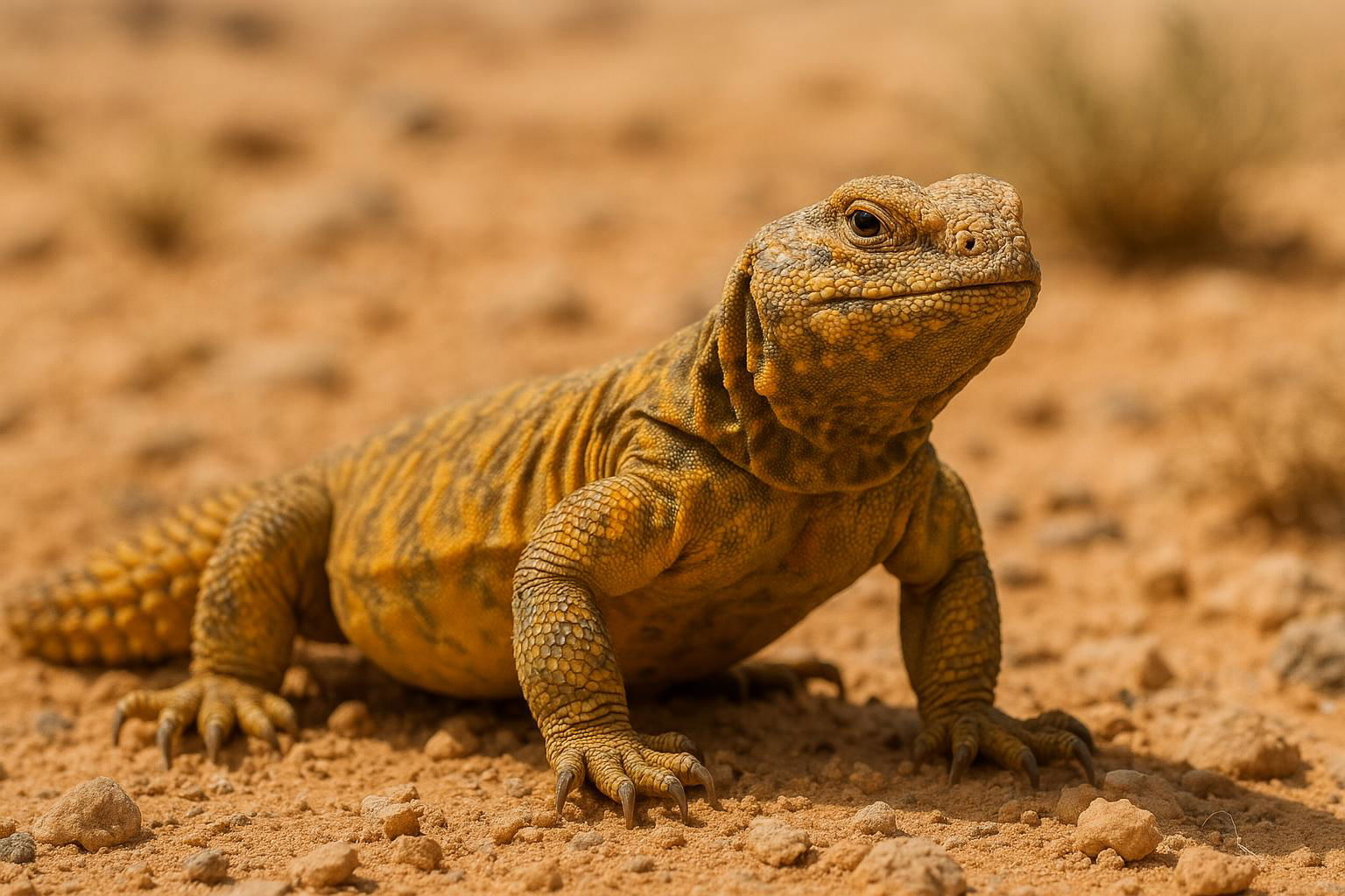 Egyptian uromastyx