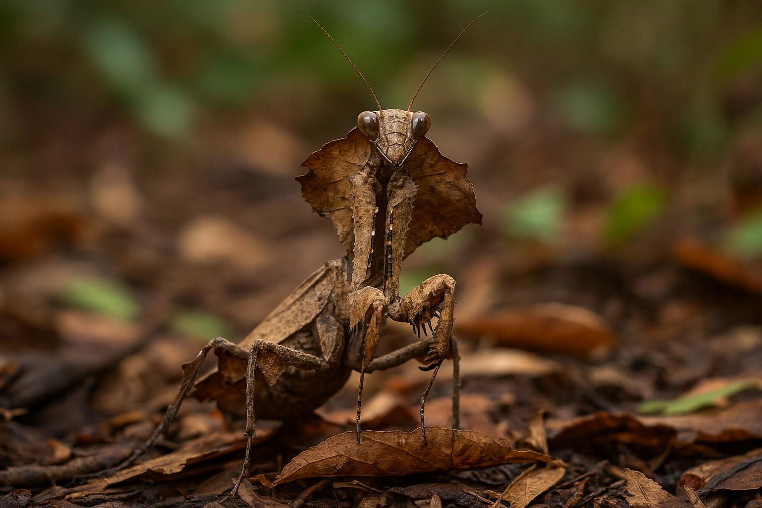 dead leaf mantis
