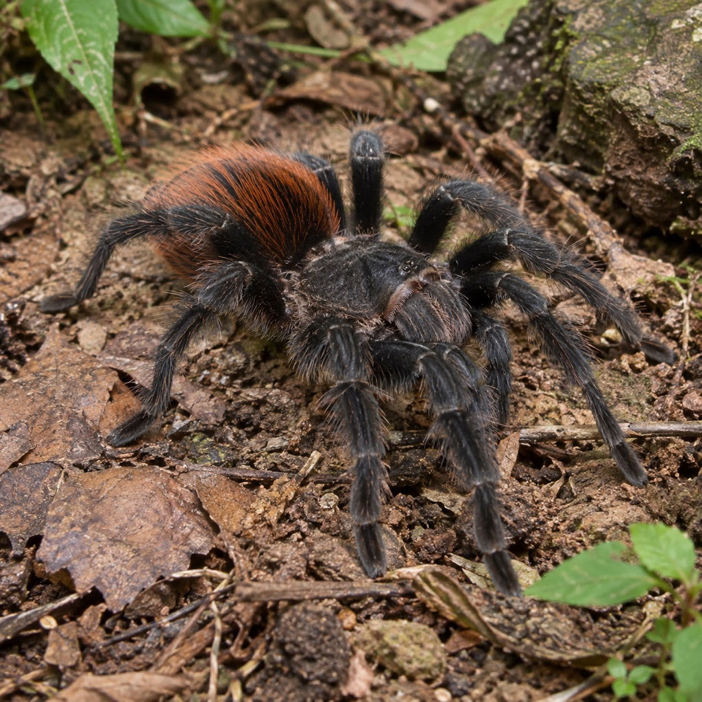 Mexican red rump tarantula