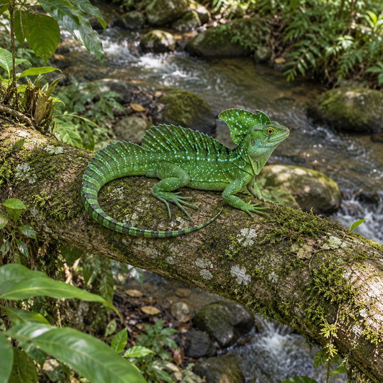 green basilisk