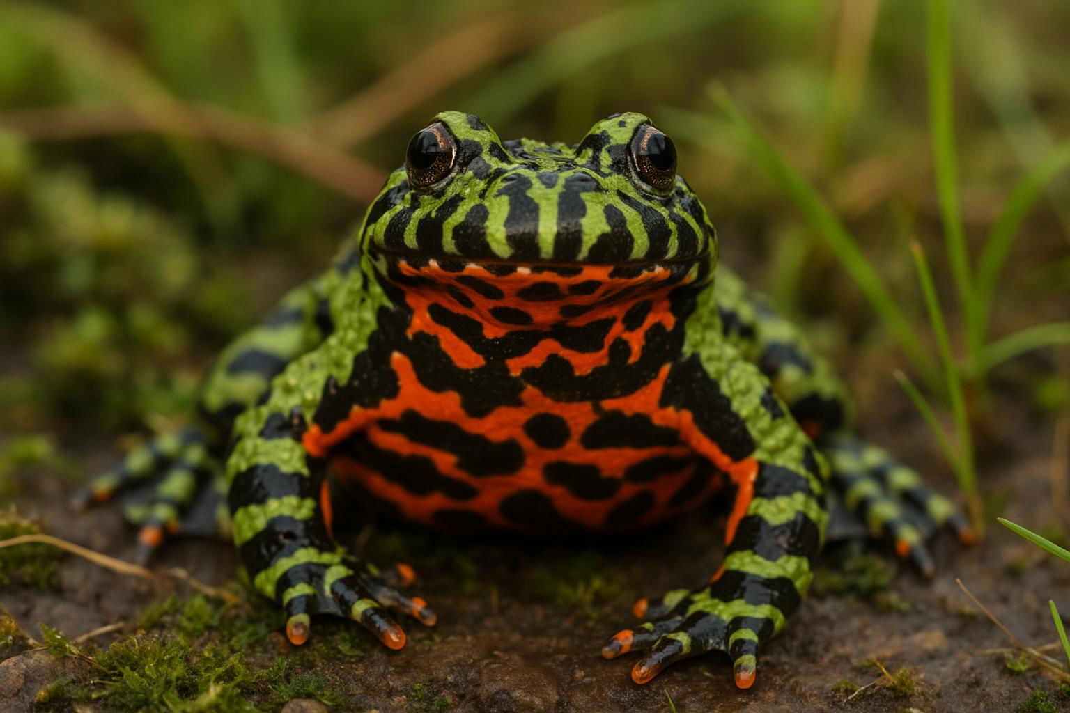 fire-bellied toad