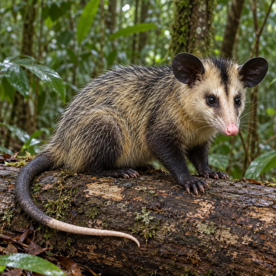 northern black-eared opossum