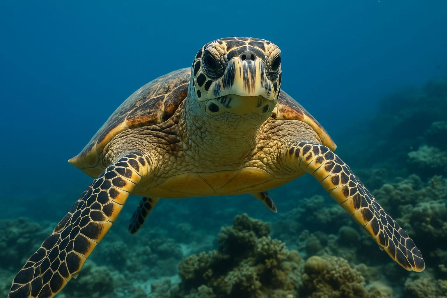 hawksbill sea turtle