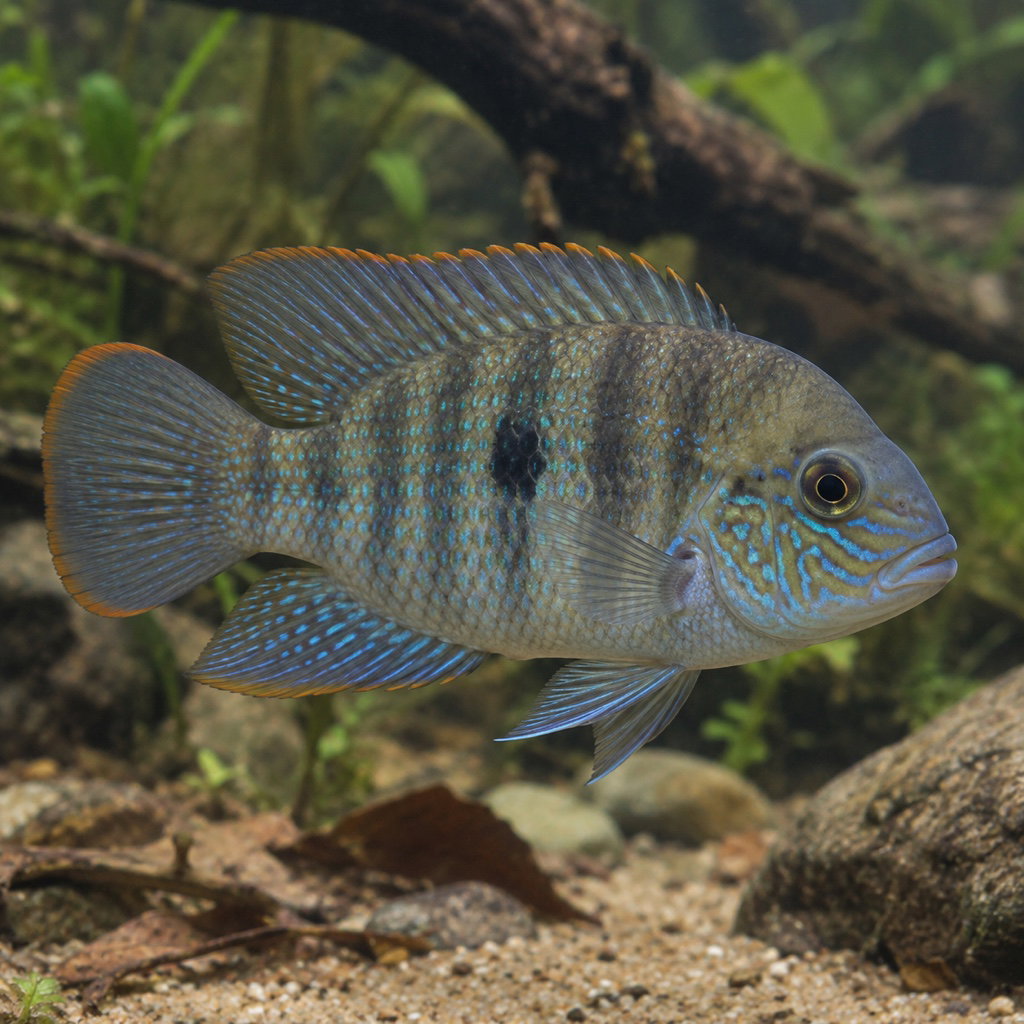 blue acara