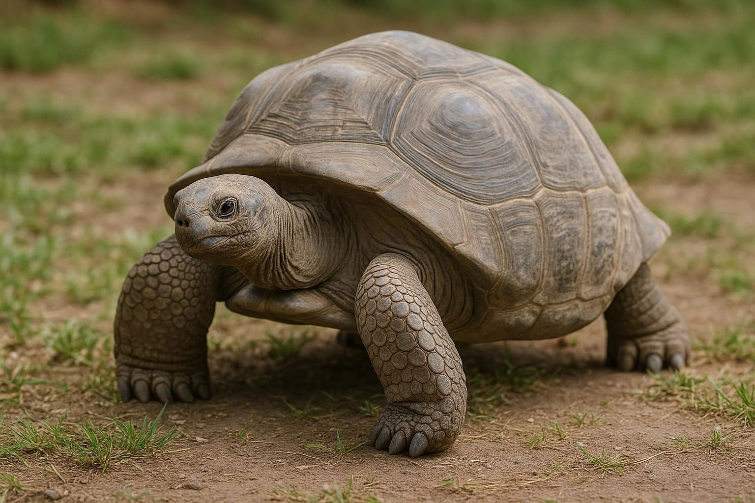 Aldabra giant tortoise