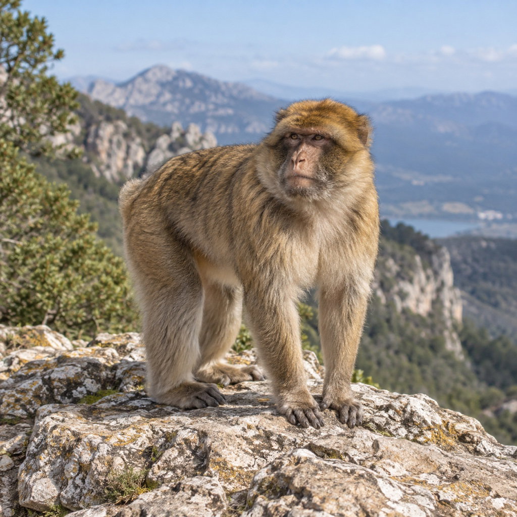 Barbary macaque