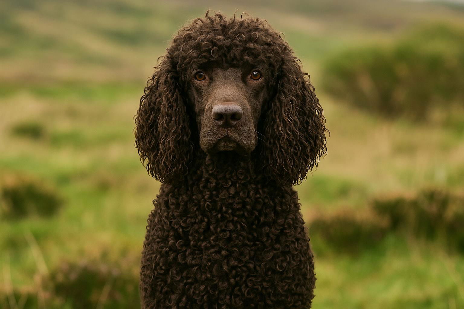 Irish water spaniel
