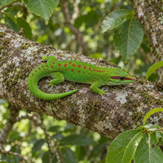 Madagascar day gecko