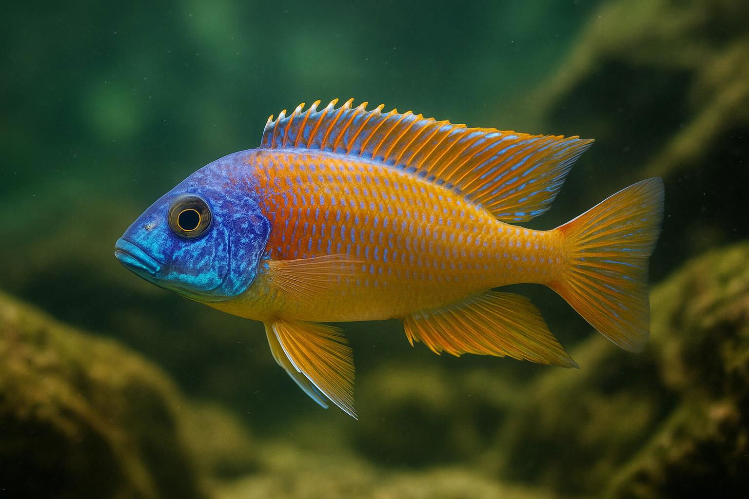 peacock cichlid