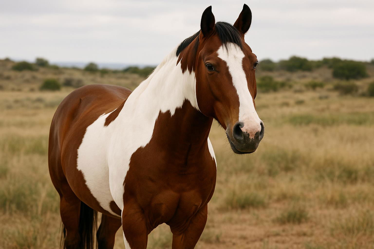 American paint horse