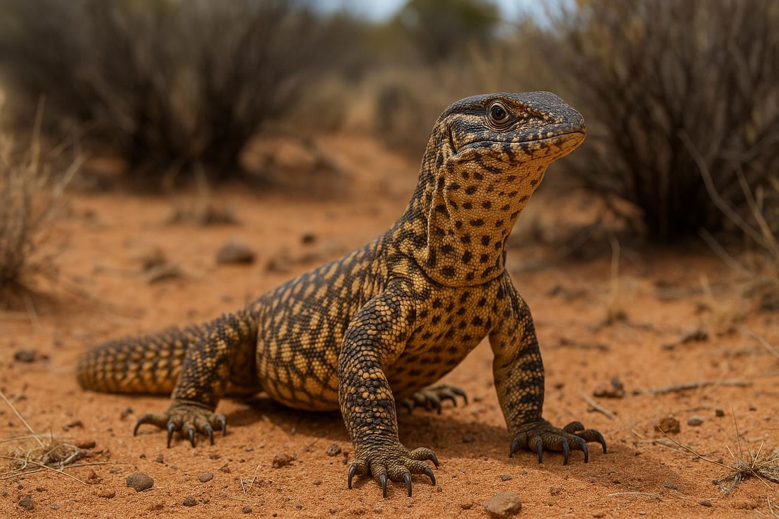 spiny-tailed monitor