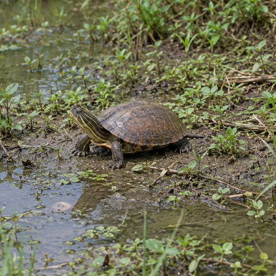 Annam leaf turtle