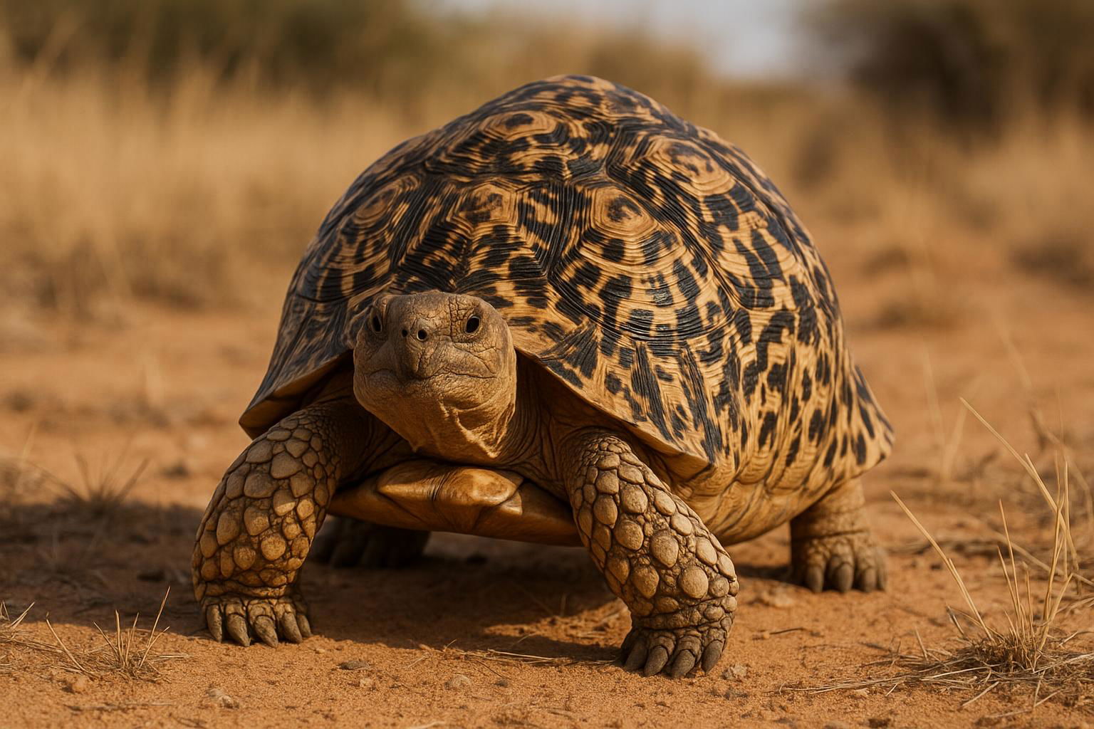 leopard tortoise