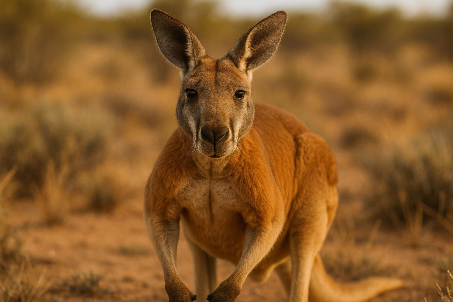red kangaroo