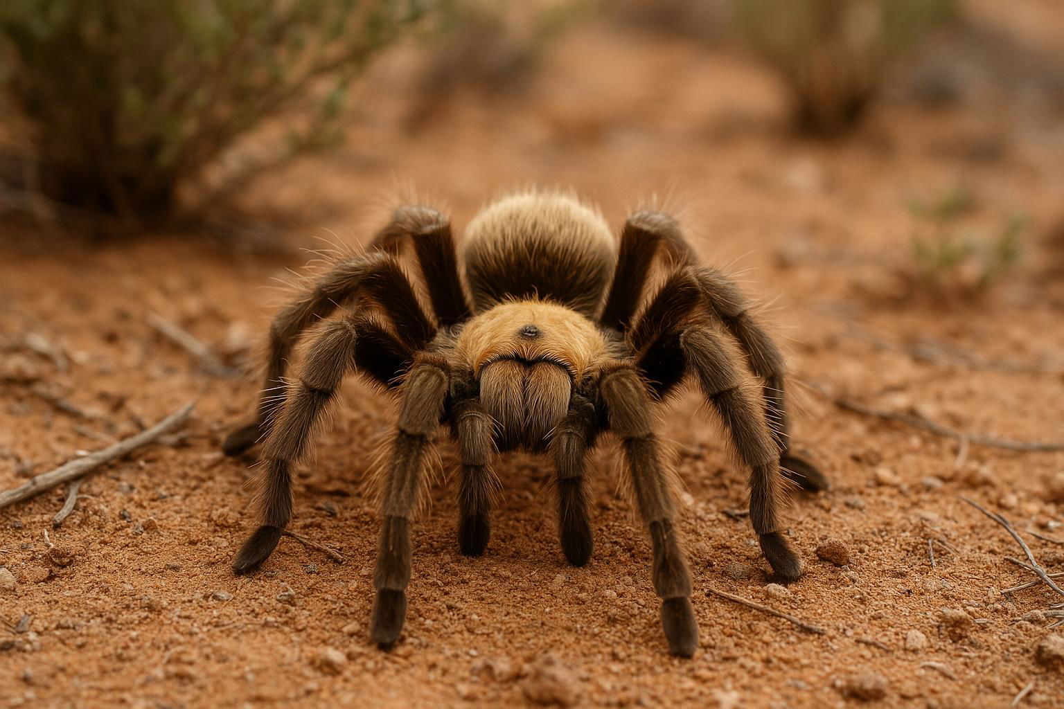Arizona blonde tarantula