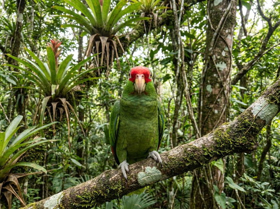 green-cheeked amazon