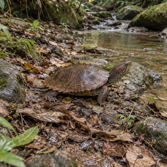 Asian leaf turtle