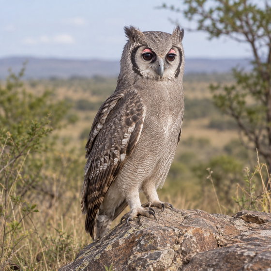 milky eagle-owl