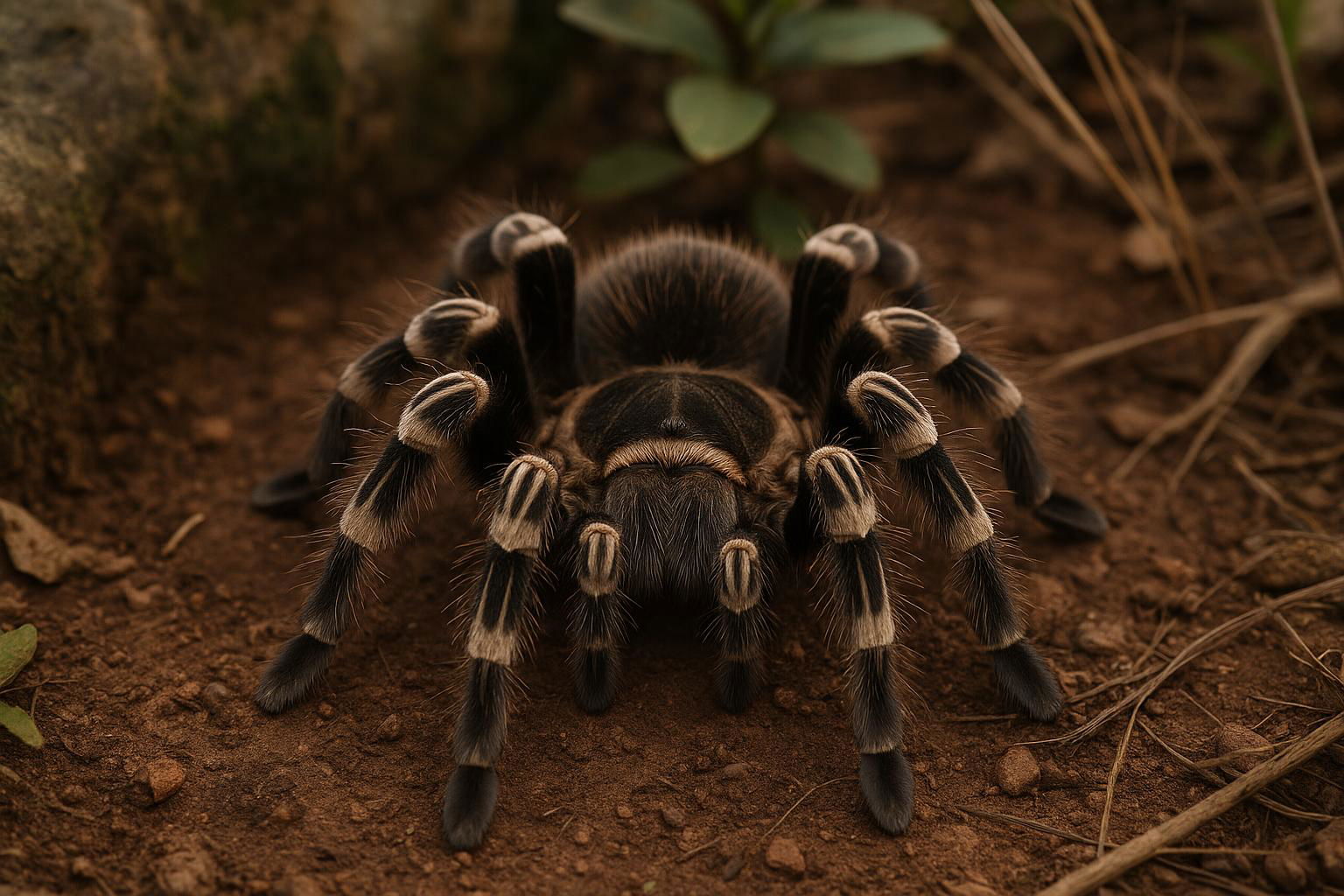 giant white knee tarantula