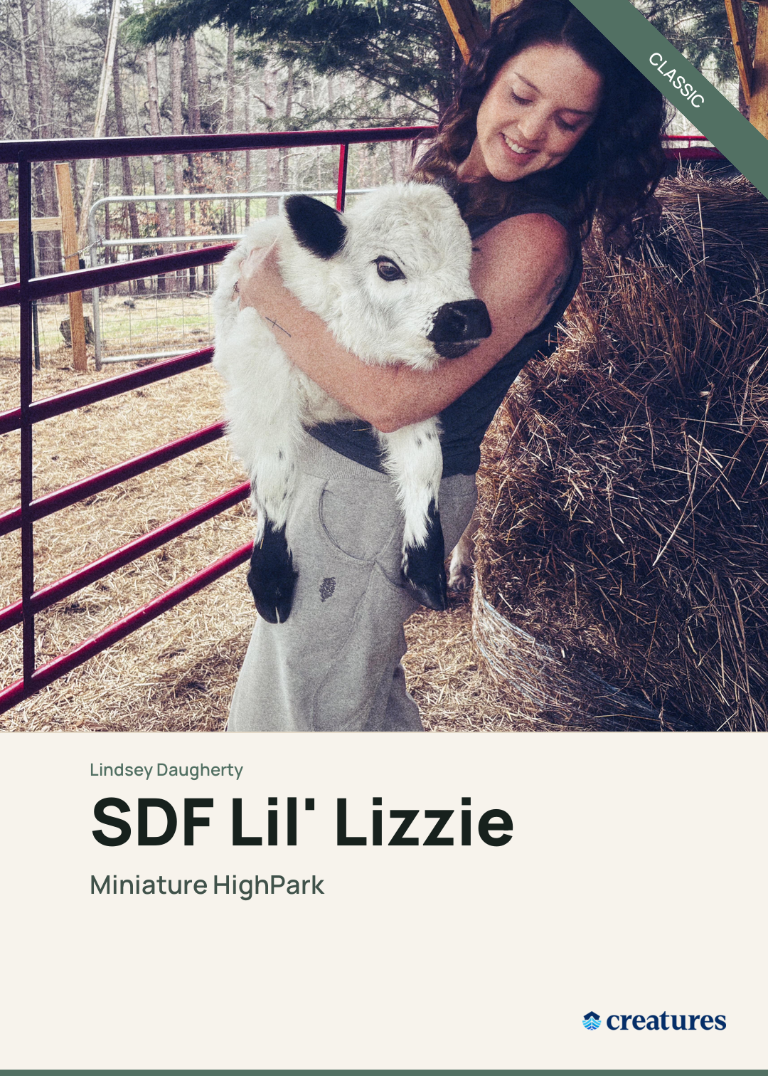 SDF Lil' Lizzie Creature Card