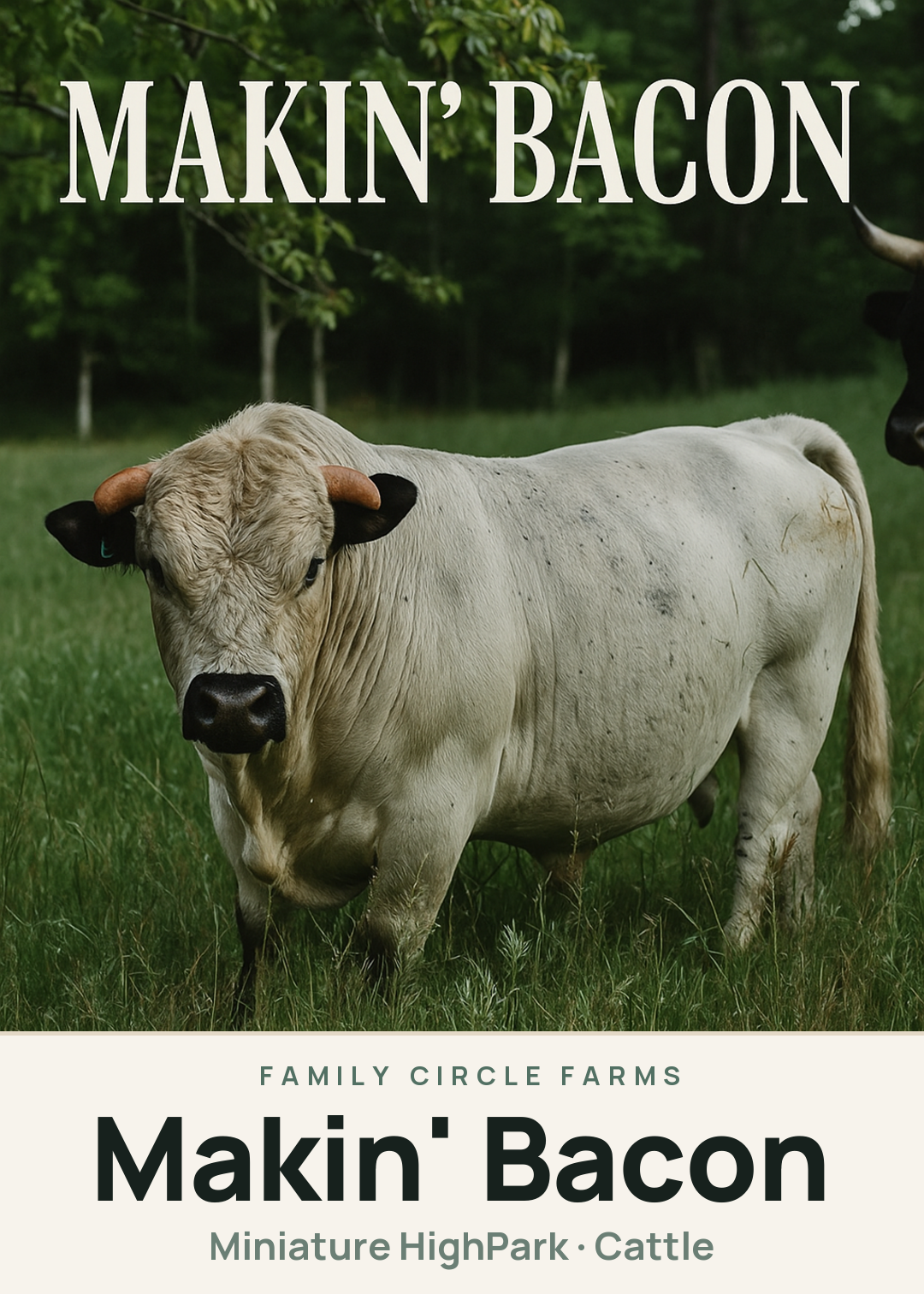 Makin' Bacon Creature Card